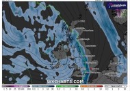 英国天气:随着天气图变蓝，整个国家可能被800英里长的暴雨浸湿